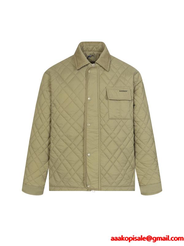 BURBERRY バーバリー コピー 秋冬 ブラック 話題上昇 シンプル上品 キルティング ジャケット