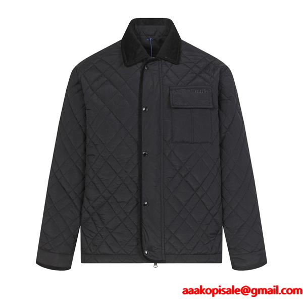 BURBERRY バーバリー コピー 秋冬 ブラック 話題上昇 シンプル上品 キルティング ジャケット