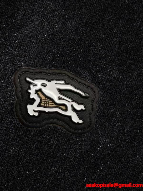  話題集中 プレミアム質感ロゴ 端整シルエット BURBERRY バーバリー 偽物 ニット セーター