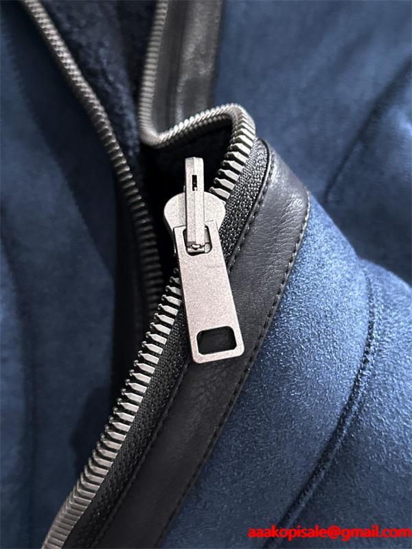 BURBERRY バーバリー コピー 本格派 ボアフリース ブルゾン ジャケット 冬用アウター 