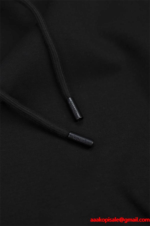 CELINE セリーヌ コピー 025秋冬 ネイビー 人気強化 ベーシック 上質 パーカー