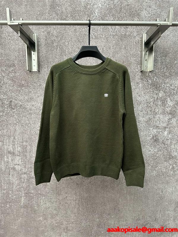 CELINE セリーヌ コピー ブラック 注目度上昇 ヴィンテージ調 大人映え ニット セーター