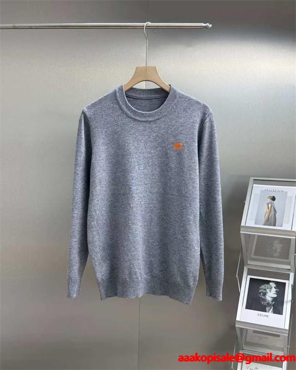 2025秋冬 人気急増 ふんわり暖か ベーシック CELINE セリーヌ コピー ニット セーター