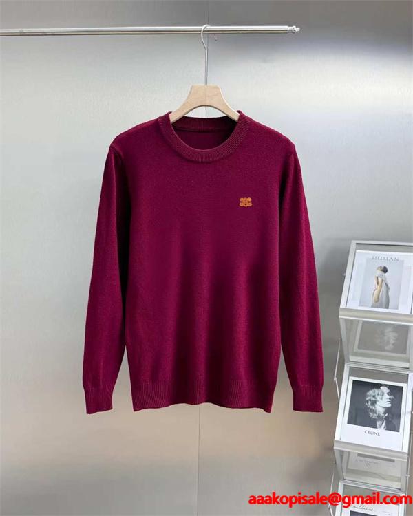2025秋冬 人気急増 ふんわり暖か ベーシック CELINE セリーヌ コピー ニット セーター