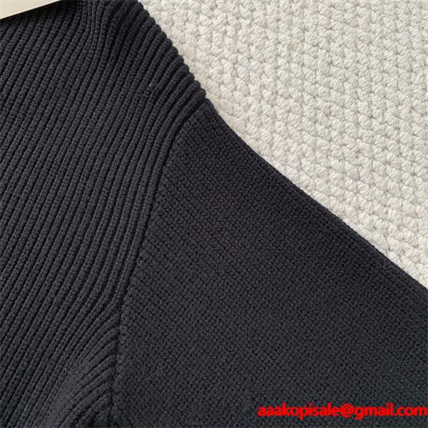 秋冬 ネイビー 売れ筋 柔らか質感 センス溢れる CELINE セリーヌ コピー セーター