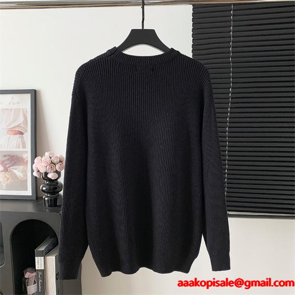 秋冬 ネイビー 売れ筋 柔らか質感 センス溢れる CELINE セリーヌ コピー セーター