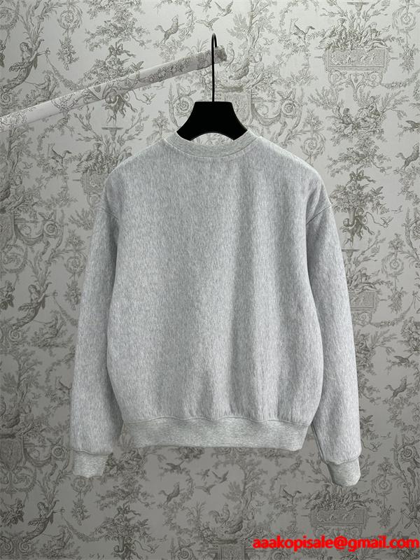 2025秋冬 グレー 新作登場 シンプル 快適 洗練 CELINE セリーヌ スーパーコピー パーカー