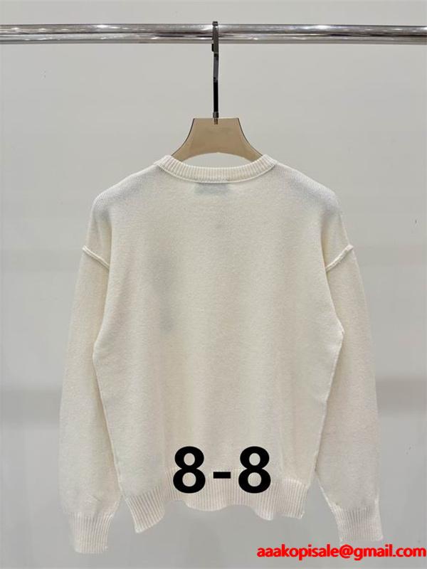 ❤AMI PARISアミ パリスセーターコピー2025-2026秋冬トレンドカジュアルなスタイル