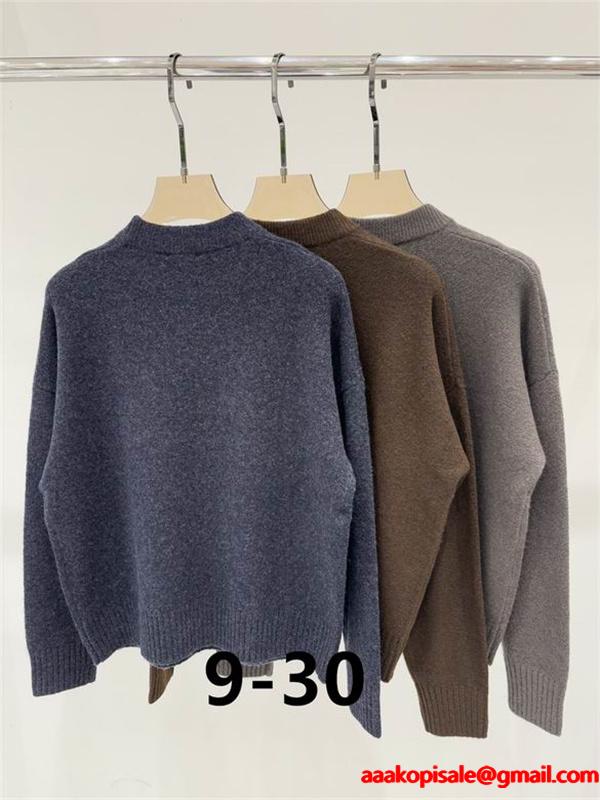 人気3色❤AMI PARIS❤アミ パリスセーターコピー2025-2026トレンドレディースファッション秋冬