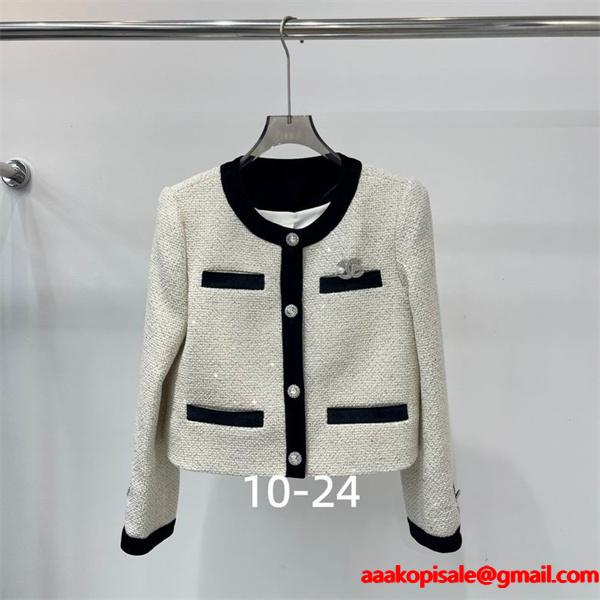 最新作❤❤シャネル セットアップコピー CHANEL 2点セットおしゃれコーディネート