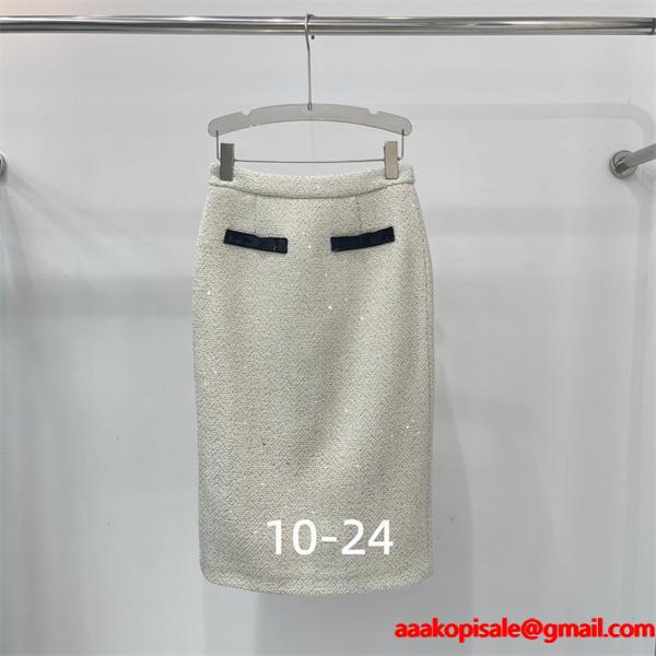 最新作❤❤シャネル セットアップコピー CHANEL 2点セットおしゃれコーディネート