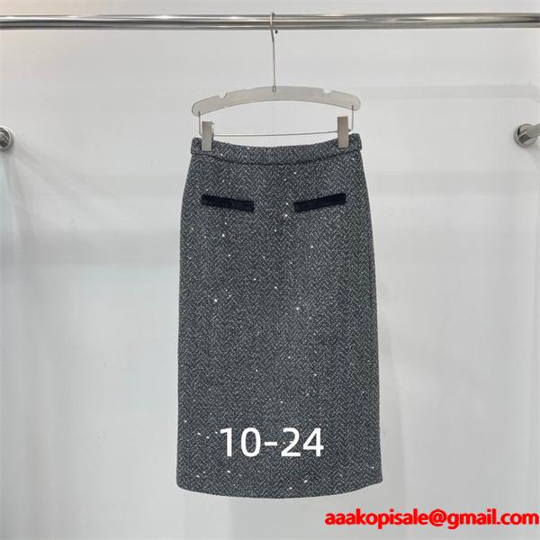 最新作❤❤シャネル セットアップコピー CHANEL 2点セットおしゃれコーディネート