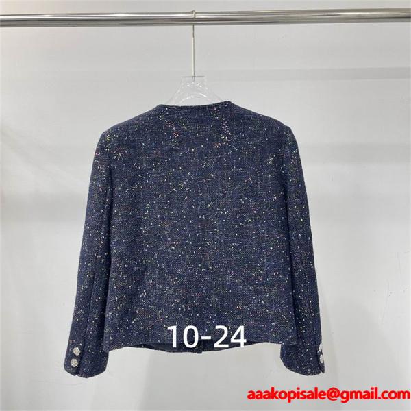 2025-2026人気❤シャネル 短めジャケットコピー CHANELレディースファッションお洒落美品