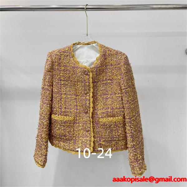 2025-2026人気❤シャネル 短めジャケットコピー CHANELレディースファッションお洒落美品