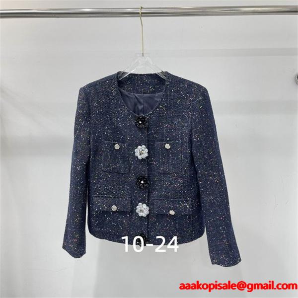 2025-2026人気❤シャネル 短めジャケットコピー CHANELレディースファッションお洒落美品