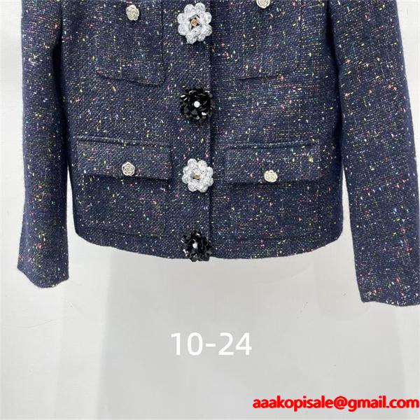 2025-2026人気❤シャネル 短めジャケットコピー CHANELレディースファッションお洒落美品