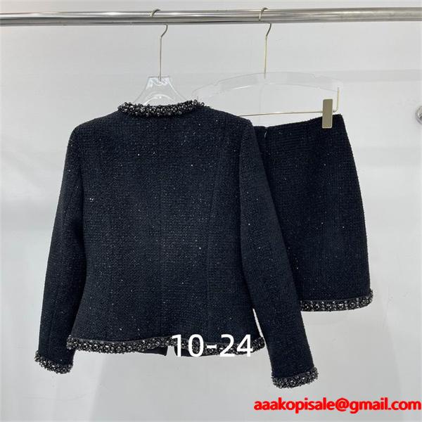 人気❤シャネルセットアップコピー CHANEL激安通販レディースファッション秋冬トレンド