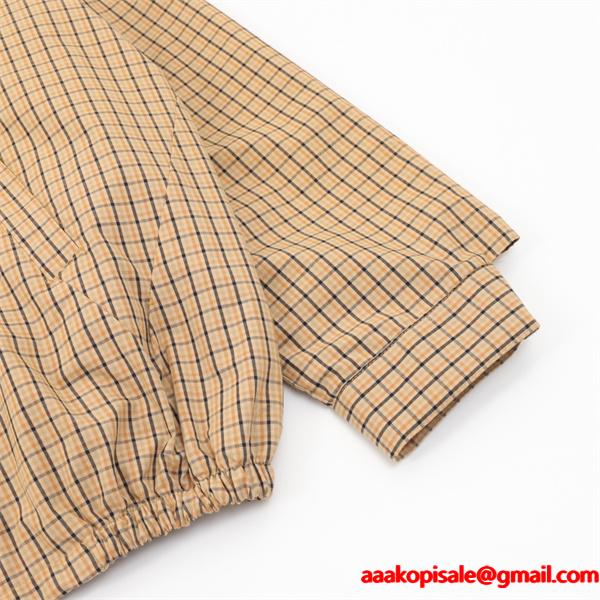 2025年秋冬 チェック柄 大人カジュアル 上品 スタンドカラー MIUMIU ミュウミュウ 偽物 ジャケット