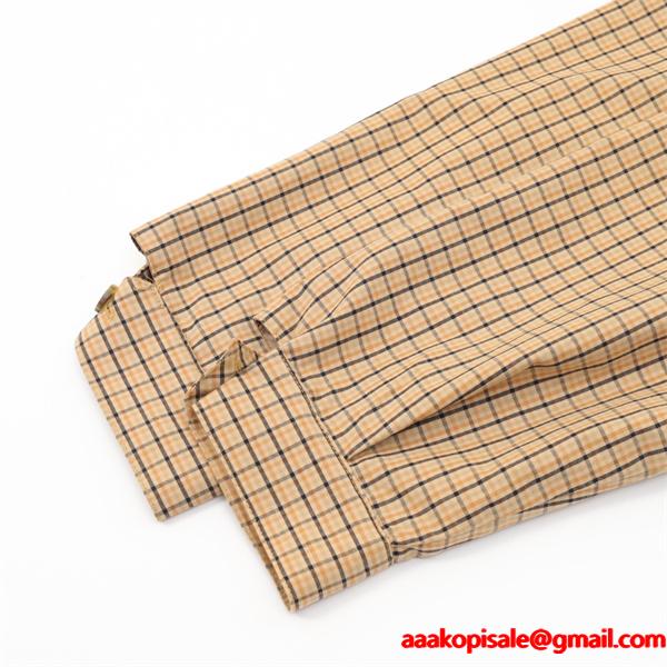 2025年秋冬 チェック柄 大人カジュアル 上品 スタンドカラー MIUMIU ミュウミュウ 偽物 ジャケット