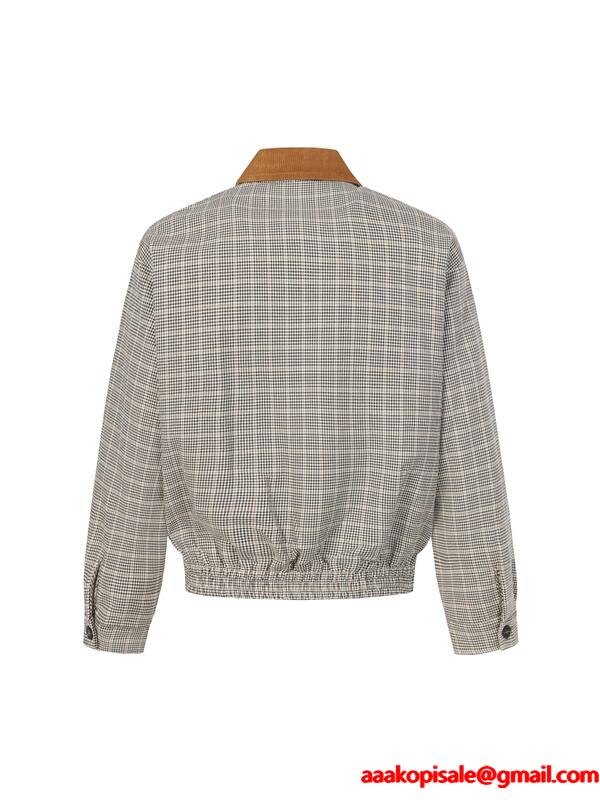 MIUMIU ミュウミュウ コピー 2025年秋冬 クラシック 上品 配色カラー ジャケット