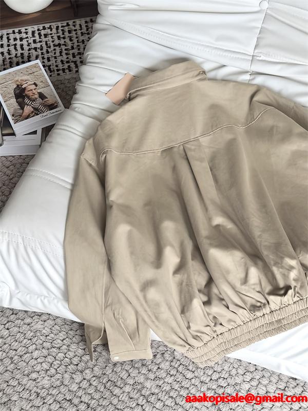 新作 きれいめ シャツジャケット 着回し抜群 MIUMIU ミュウミュウ スーパーコピー