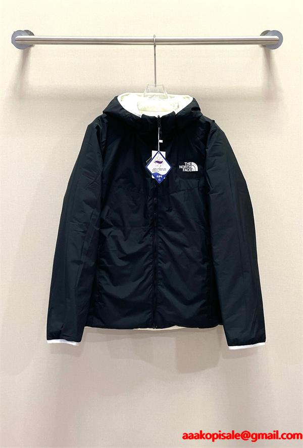 THE NORTH FACE 激安 700FP リバーシブル ダウンジャケット メンズ フード付き 配色切替 軽量 高保温 RDSダックダウン 秋冬定番