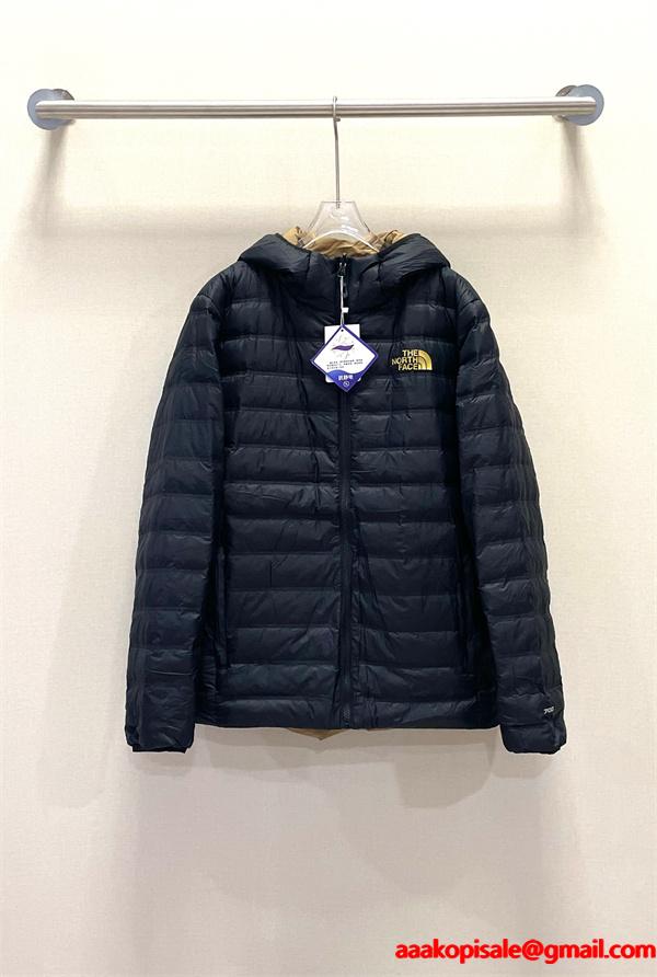 THE NORTH FACE 激安 700FP リバーシブル ダウンジャケット メンズ フード付き 配色切替 軽量 高保温 RDSダックダウン 秋冬定番