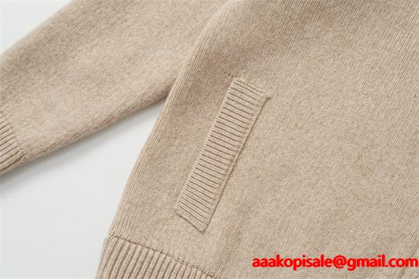 きれいめ 上質 ベージュ ニットジップ ジャケット 注目 MIUMIU ミュウミュウ スーパーコピー