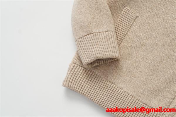 きれいめ 上質 ベージュ ニットジップ ジャケット 注目 MIUMIU ミュウミュウ スーパーコピー