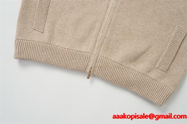 きれいめ 上質 ベージュ ニットジップ ジャケット 注目 MIUMIU ミュウミュウ スーパーコピー