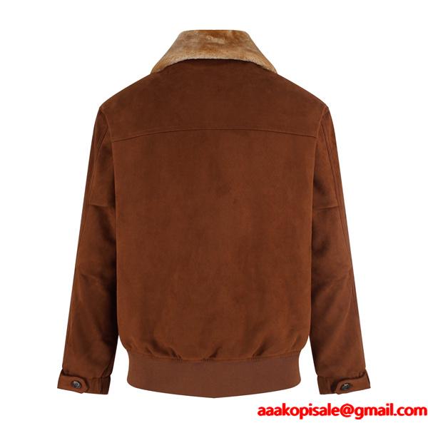 大人ヴィンテージ 温もり ブラウン ムートン MIUMIU ミュウミュウ コピー ジャケット イチオシ