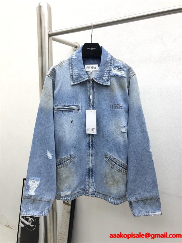 人気上昇中♡♡♡メゾン マルジェラデニムジャケットコピーMaison Margiela♡MM6激安