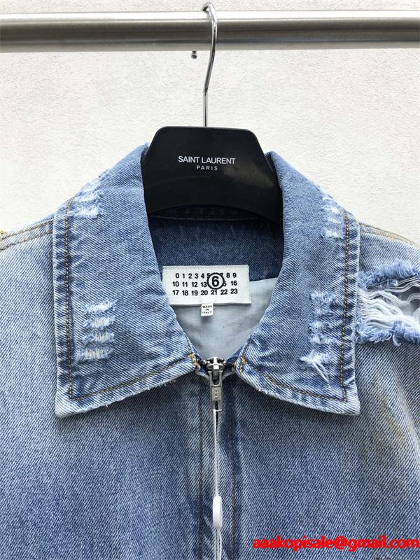 人気上昇中♡♡♡メゾン マルジェラデニムジャケットコピーMaison Margiela♡MM6激安