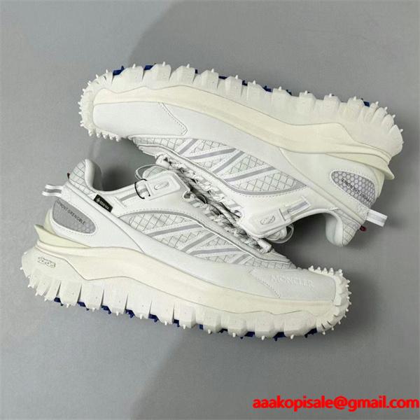 MONCLER GRENOBLE メンズ／レディース トレイルランニングスニーカー 厚底 Vibramソール 高機能アウトドア対応モデル