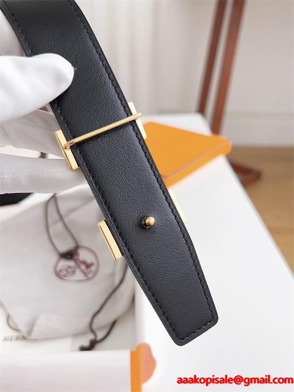 ❤エルメスベルトコピー☆Hermès人気ファッション 100％品質保証3.2cmメンズコーヒー色希少新作