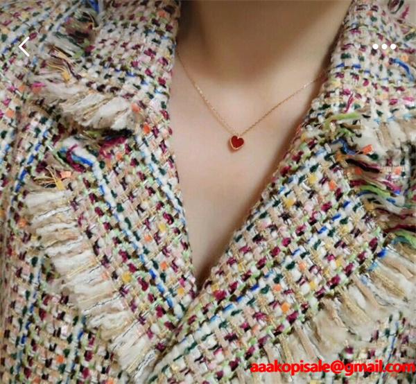 VCA ヴァン ヴァン クリーフ＆アーペル コピー ブレスレット ネックレス レッド ゴールド 可愛い キュート ギフト向け