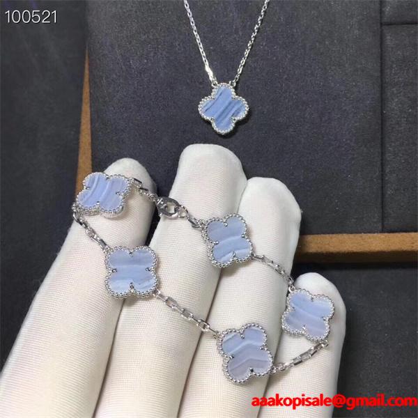 ブレスレット ブルー シェル調 定番 本格派 VCA ヴァン ヴァン クリーフ＆アーペル スーパーコピー デザイン