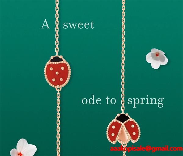  VCA ヴァン ヴァン クリーフ＆アーペル コピー バタフライモチーフ ネックレス ゴールド 大人気 フェミニン 