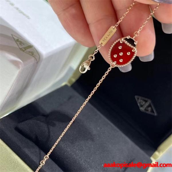  VCA ヴァン ヴァン クリーフ＆アーペル コピー バタフライモチーフ ネックレス ゴールド 大人気 フェミニン 