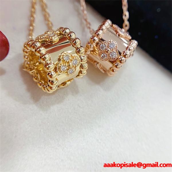 スクエア ネックレス ゴールド VCA ヴァン ヴァン クリーフ＆アーペル コピー 立体感 上質仕上げ 大人気