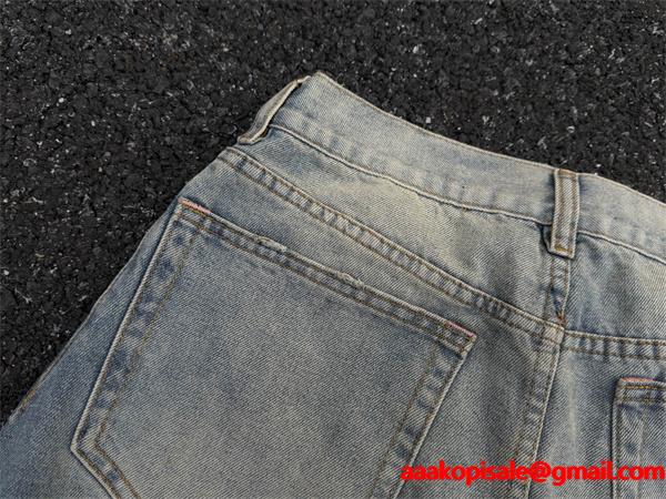 デニムパンツ ACNE STUDIO アクネ ストゥディオズ コピー ヴィンテージ加工 ブルー 風合い重視 売れ筋