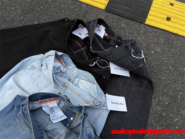 デニムパンツ インディゴ ベーシック設計 ACNE STUDIO アクネ ストゥディオズ コピー 着回し 大人気
