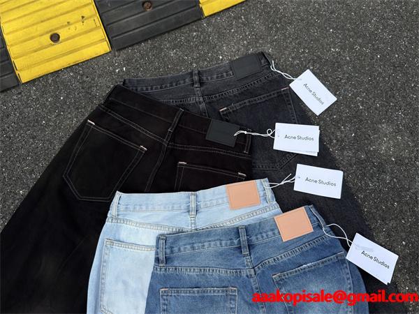 デニムパンツ インディゴ ベーシック設計 ACNE STUDIO アクネ ストゥディオズ コピー 着回し 大人気