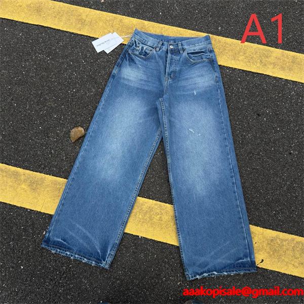 デニムパンツ インディゴ ベーシック設計 ACNE STUDIO アクネ ストゥディオズ コピー 着回し 大人気