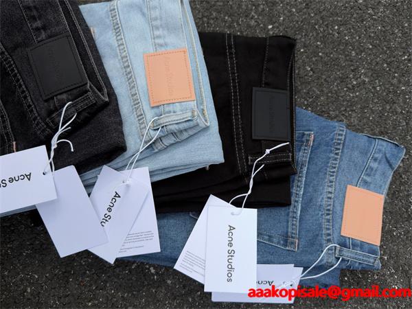 デニムパンツ インディゴ ベーシック設計 ACNE STUDIO アクネ ストゥディオズ コピー 着回し 大人気