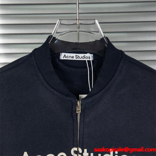 ACNE STUDIO アクネ ストゥディオズ コピー スウェット ブルーグリーン おすすめ ミニマル 在庫僅少