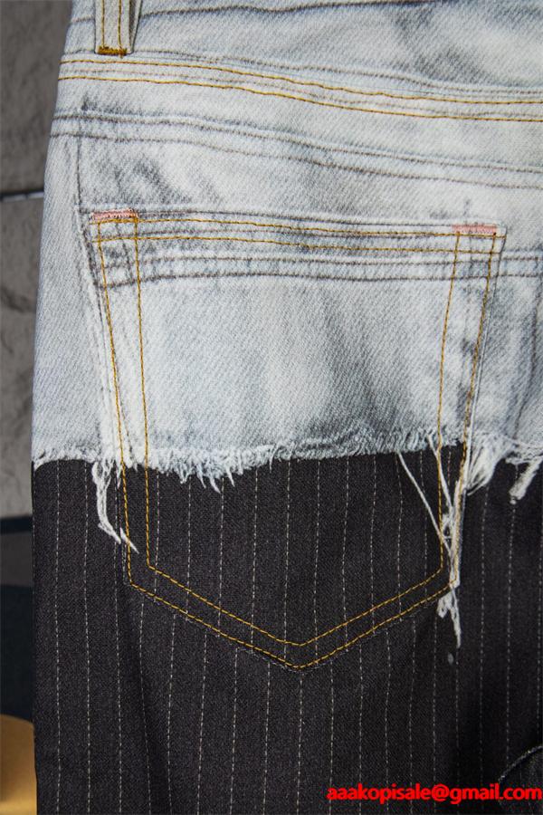 ドッキング デニムパンツ  個性表現 モード系 希少 ACNE STUDIO アクネ ストゥディオズ スーパーコピー