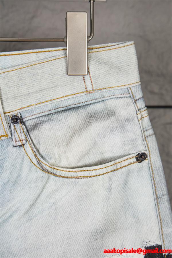 ドッキング デニムパンツ  個性表現 モード系 希少 ACNE STUDIO アクネ ストゥディオズ スーパーコピー