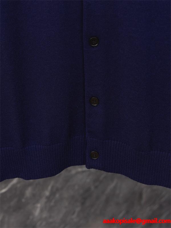 ACNE STUDIO アクネ ストゥディオズ 偽物 ミニマル カーディガン ブラック ノーカラー すっきり設計 在庫僅少