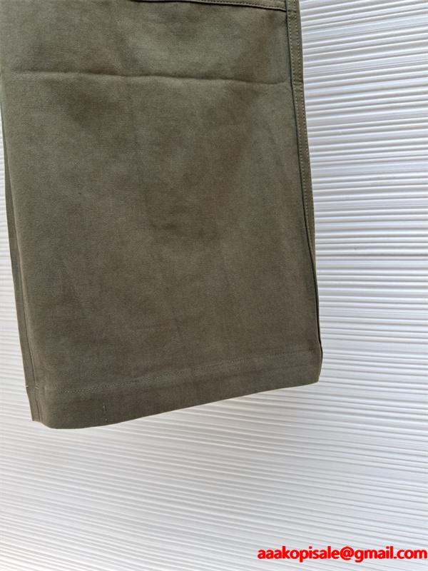 カーゴパンツ オリーブ ワイドシルエット 実用設計 大人気 ACNE STUDIO アクネ ストゥディオズ コピー